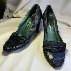 Oven Klein made in Italy all leather gorgeous heel